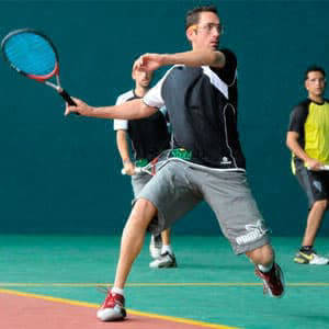 Frontenis en el Club Tecamachalco