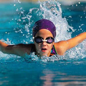 Clase de natación
